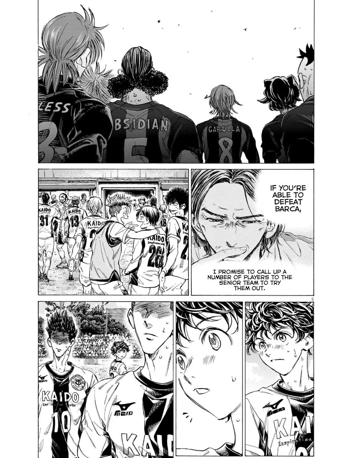Read Ao Ashi chapter 368 image 9 on Lezhin