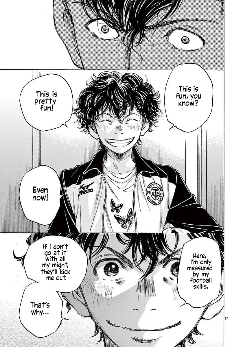 Read Ao Ashi chapter 37 image 16 on Lezhin