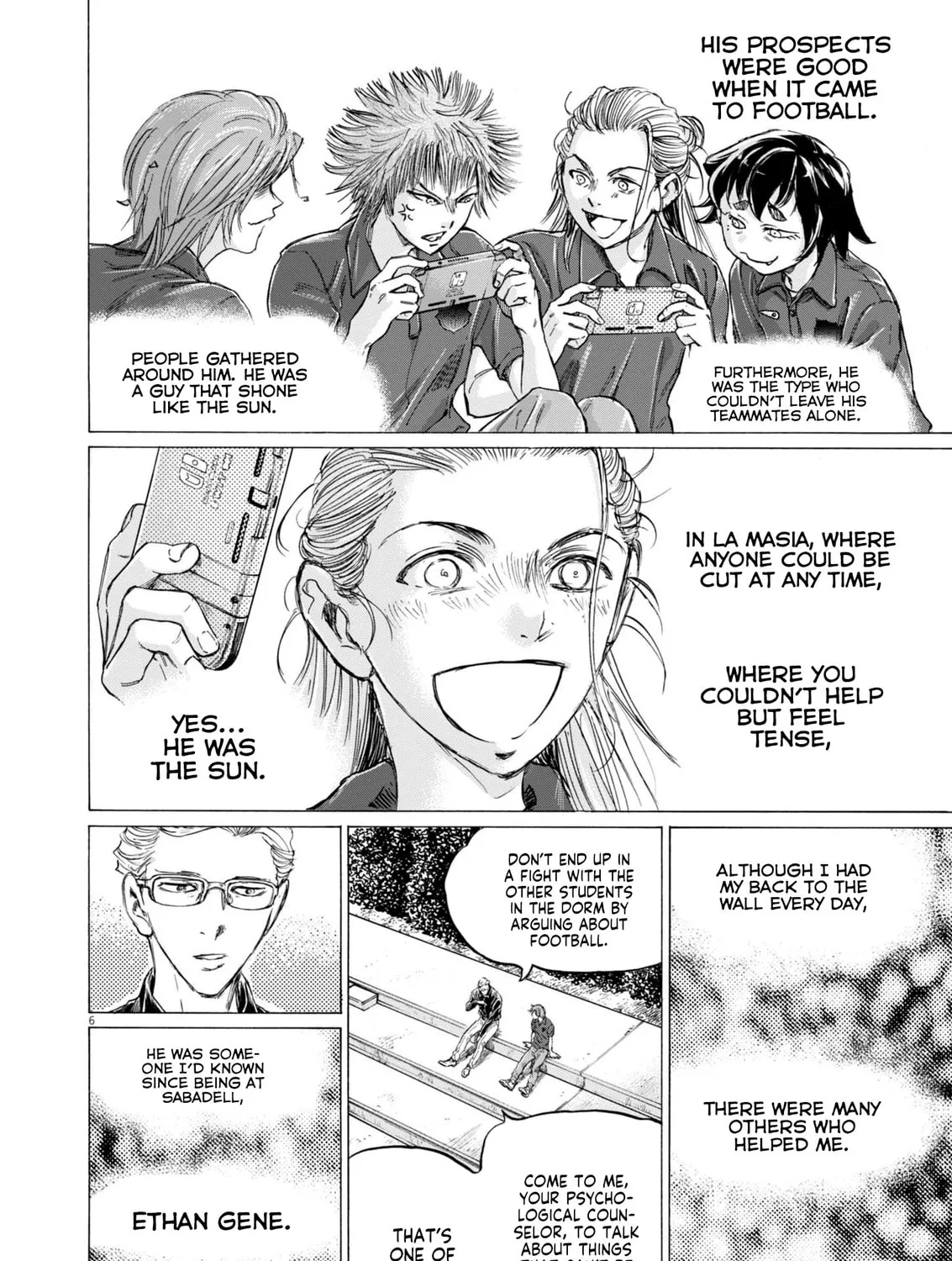 Read Ao Ashi chapter 370 image 11 on Lezhin