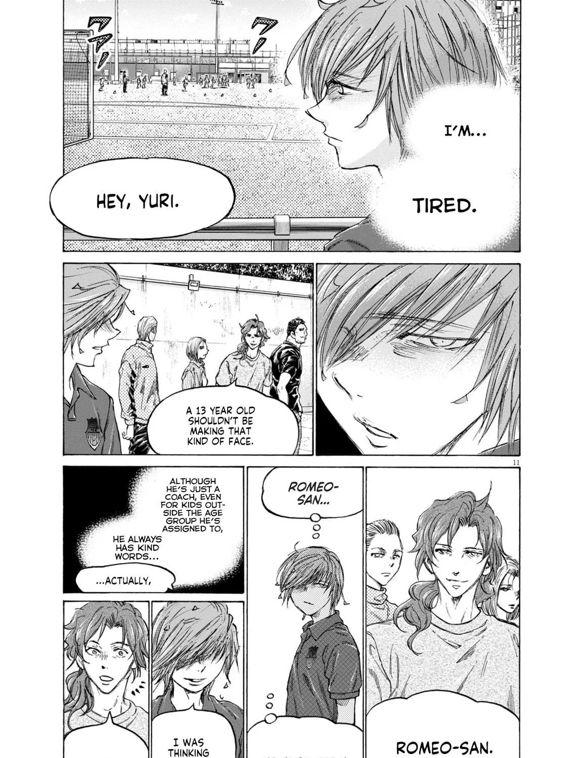 Read Ao Ashi chapter 370 image 21 on Lezhin
