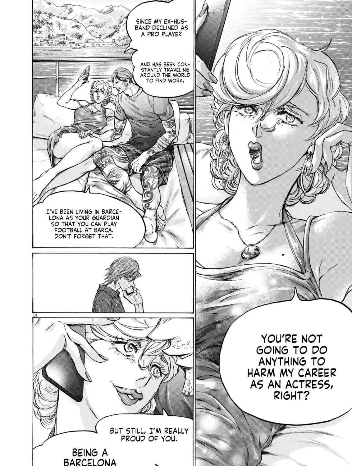 Read Ao Ashi chapter 370 image 27 on Lezhin