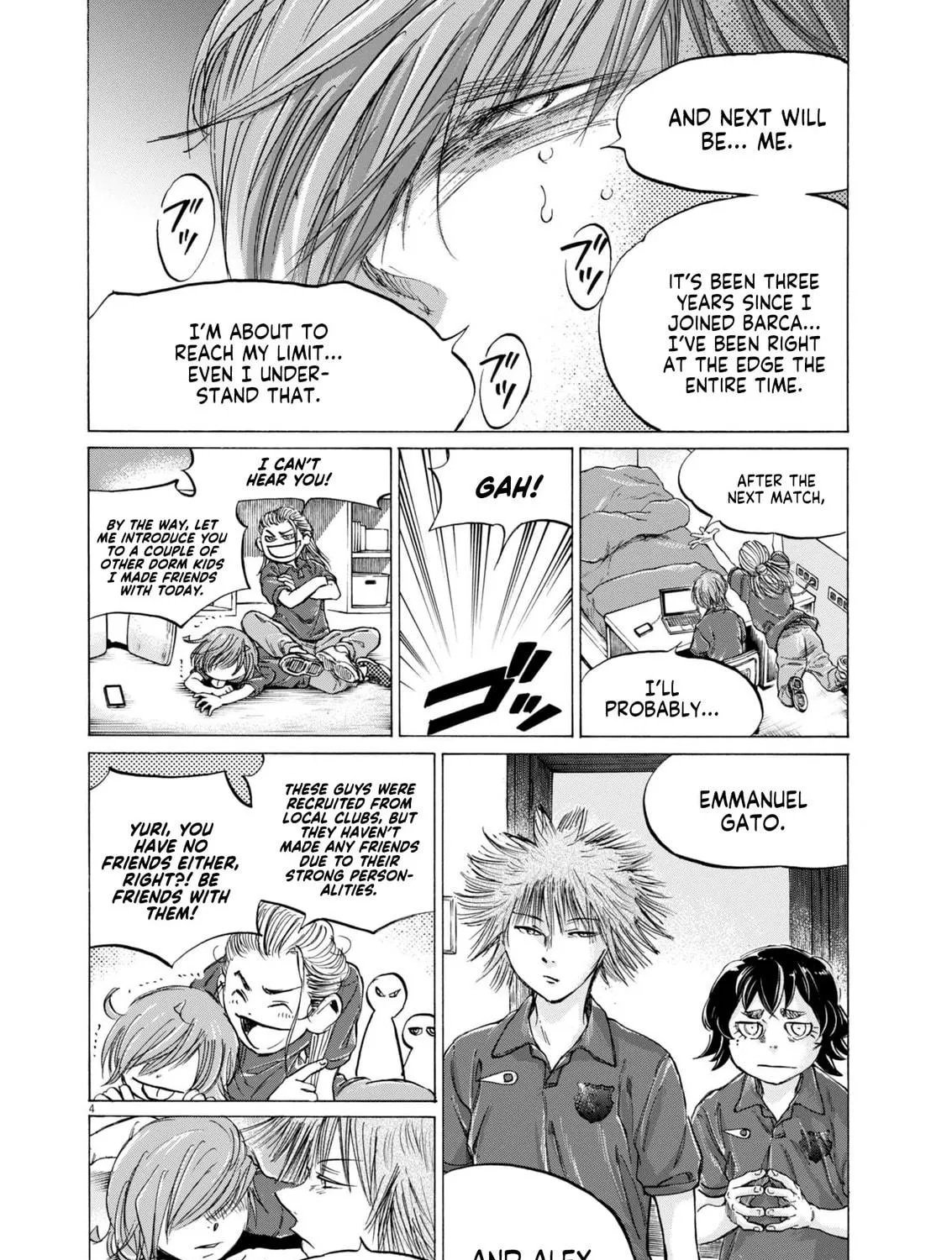 Read Ao Ashi chapter 370 image 7 on Lezhin