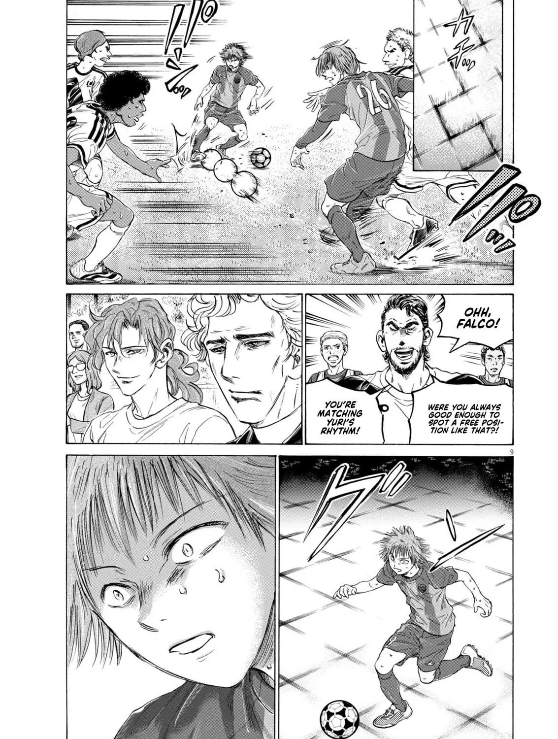 Read Ao Ashi chapter 371 image 17 on Lezhin