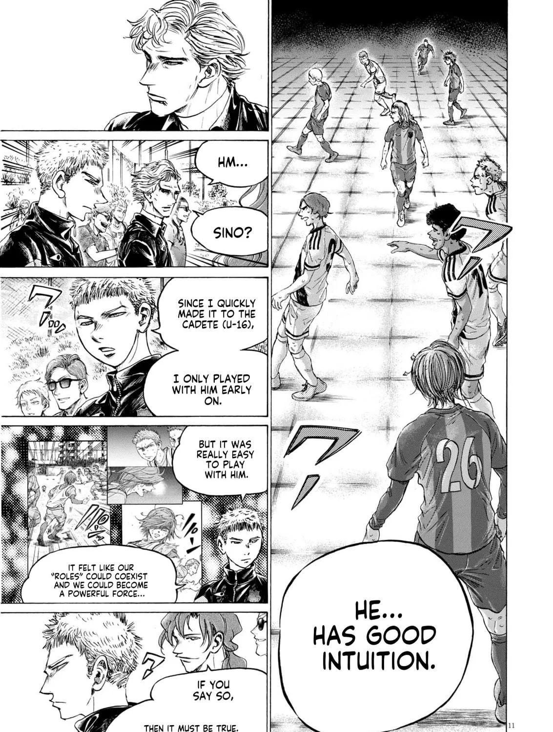 Read Ao Ashi chapter 371 image 21 on Lezhin