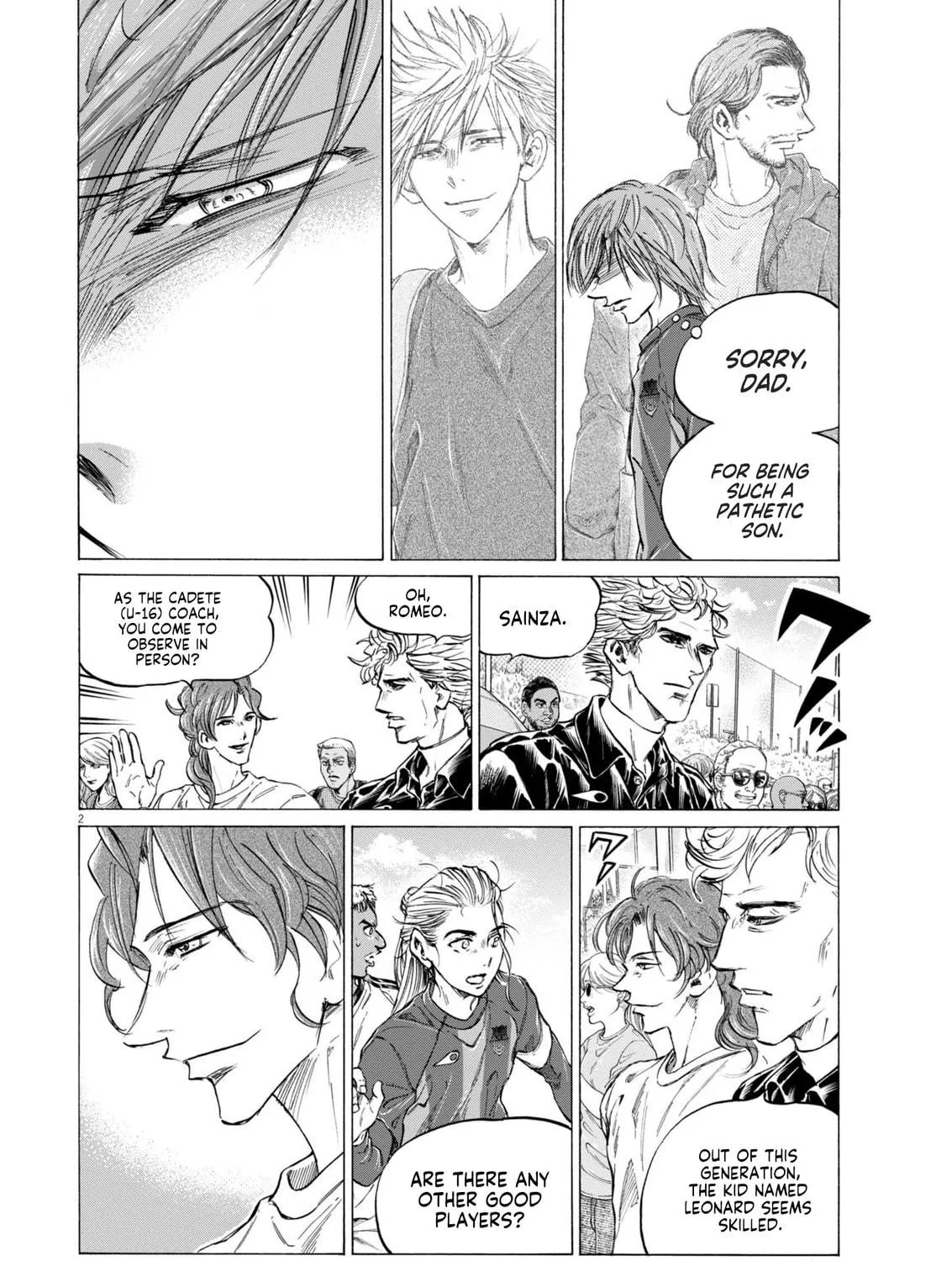Read Ao Ashi chapter 371 image 3 on Lezhin
