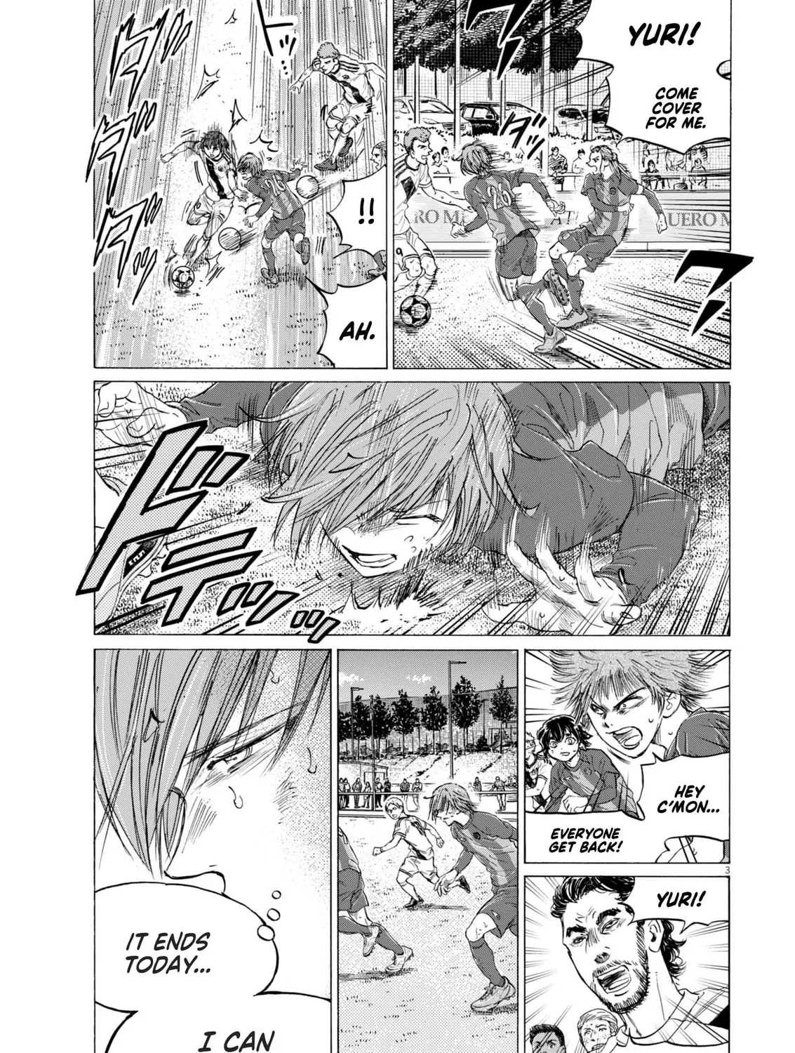 Read Ao Ashi chapter 371 image 5 on Lezhin