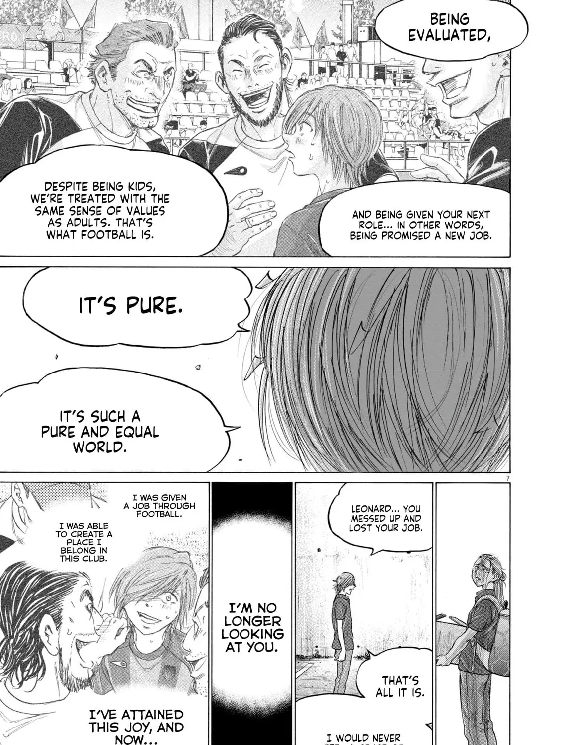 Read Ao Ashi chapter 372 image 13 on Lezhin