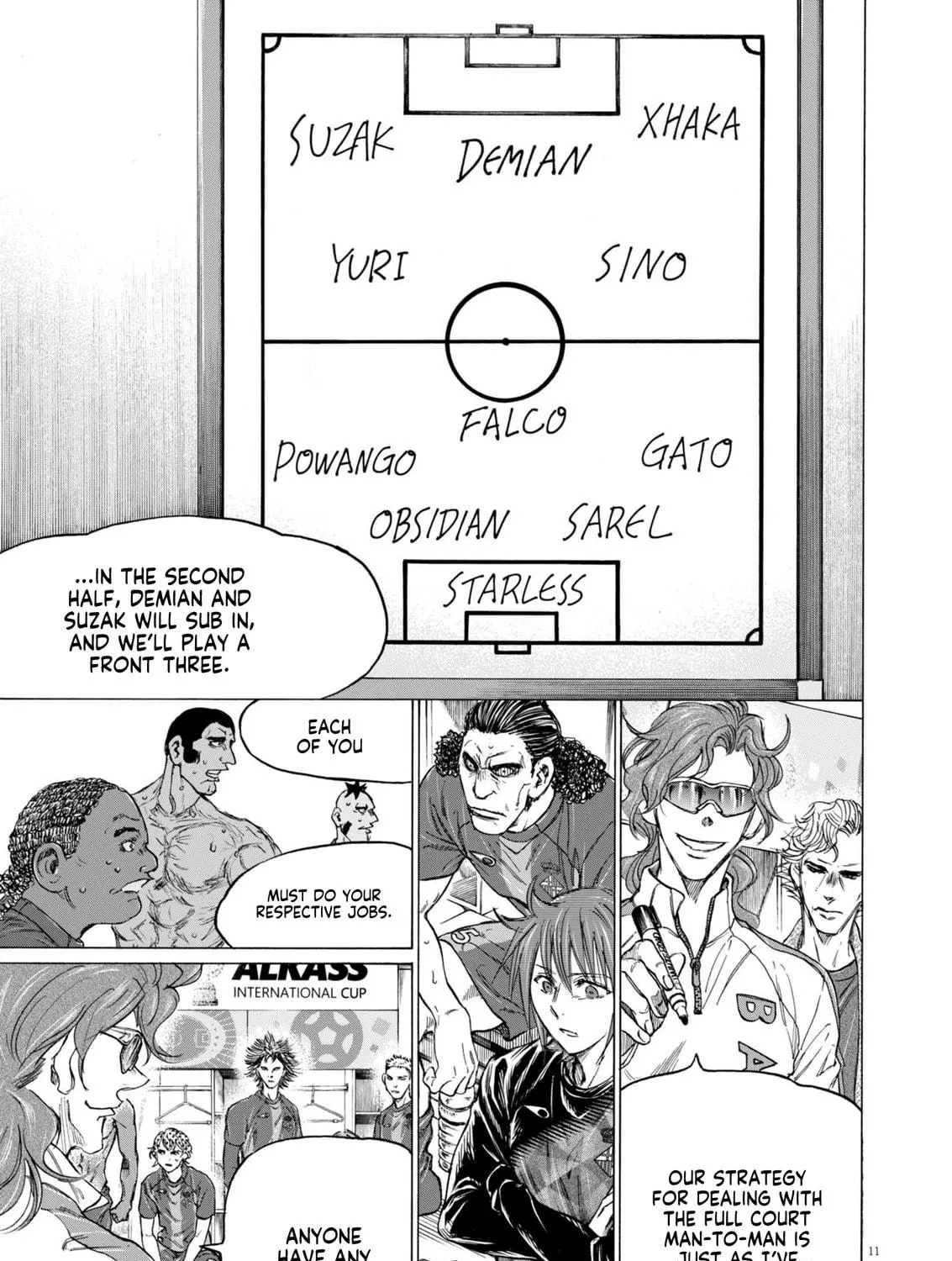 Read Ao Ashi chapter 372 image 21 on Lezhin