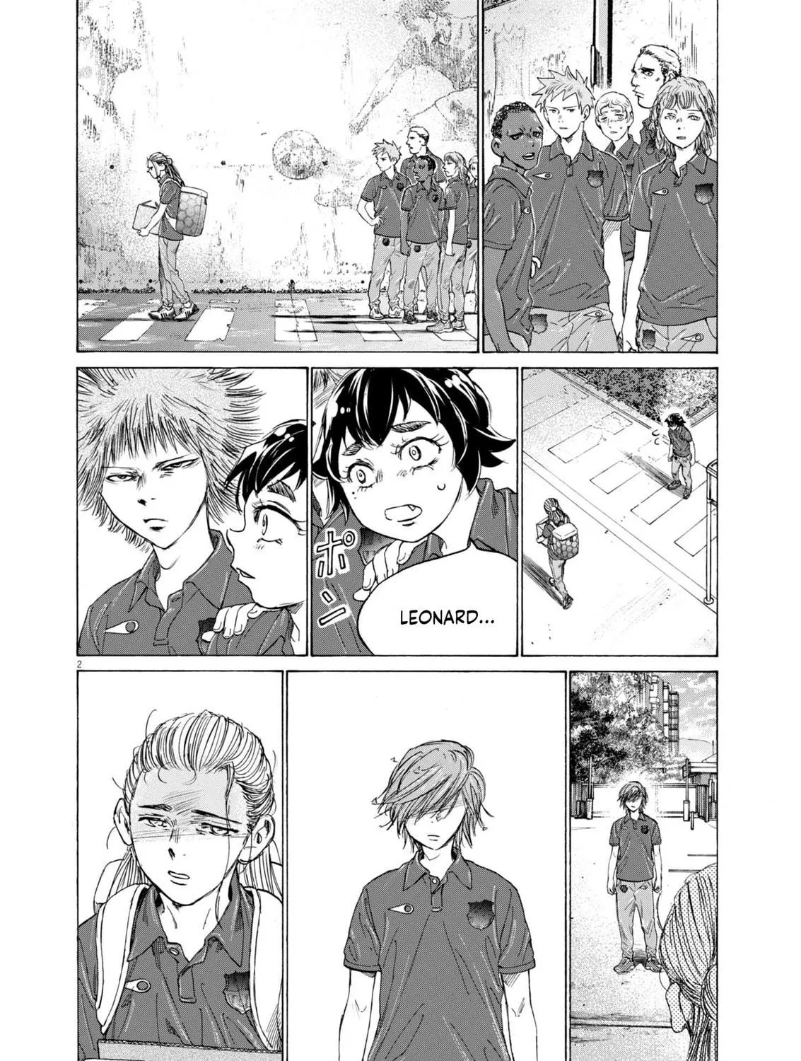 Read Ao Ashi chapter 372 image 3 on Lezhin