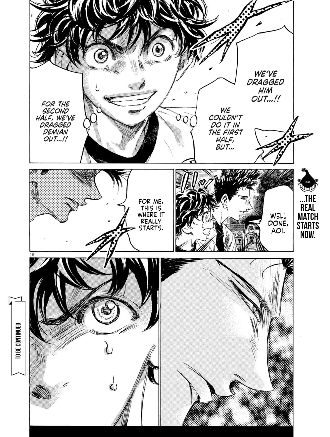 Read Ao Ashi chapter 372 image 35 on Lezhin