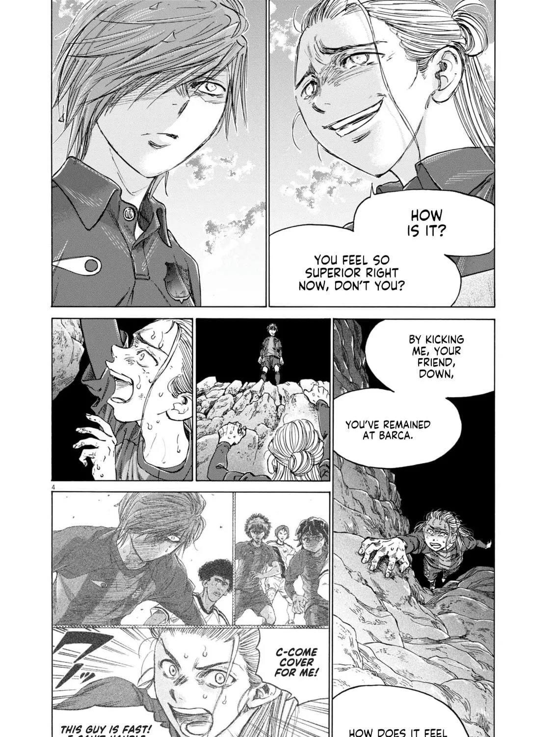 Read Ao Ashi chapter 372 image 7 on Lezhin