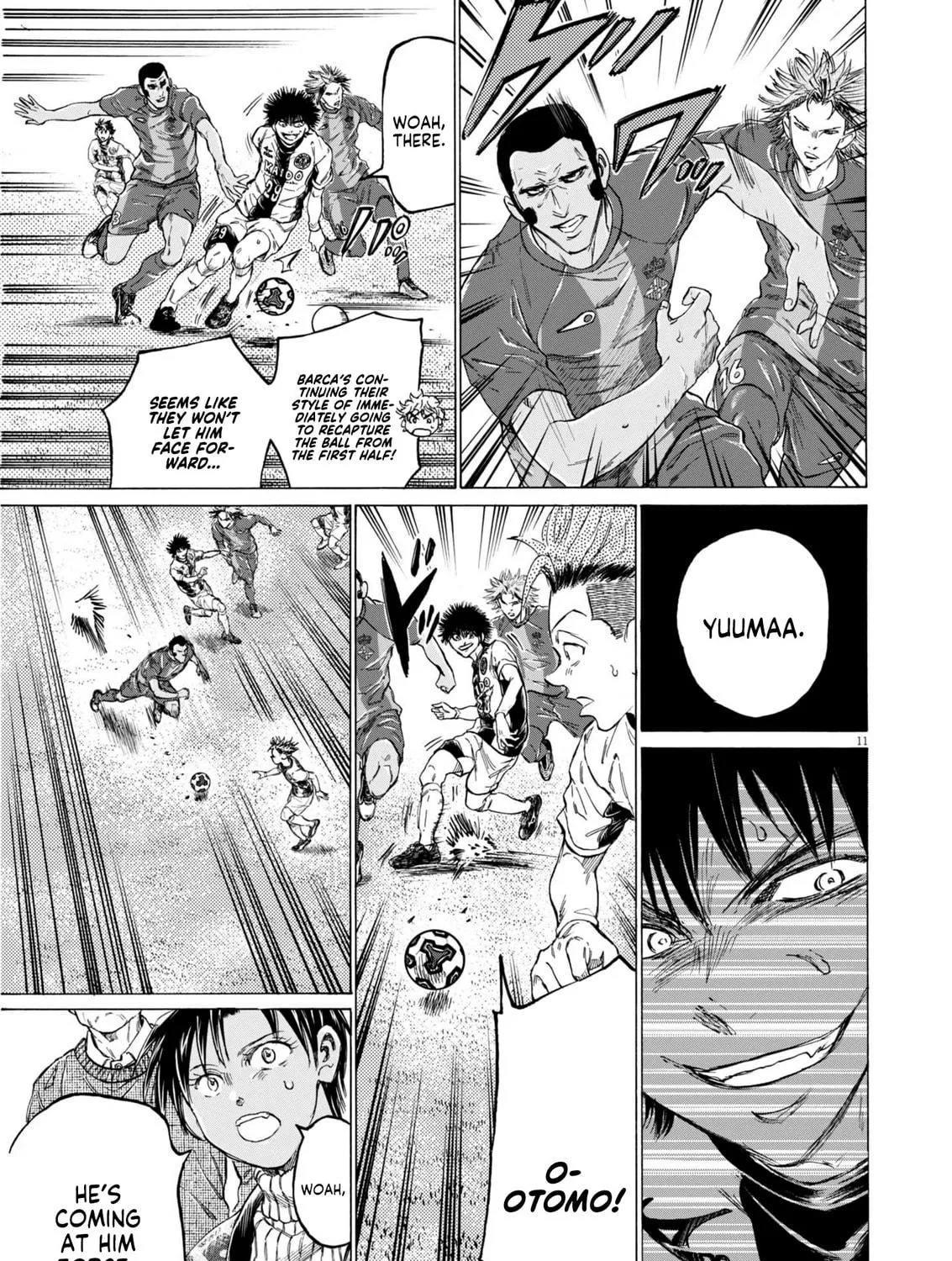 Read Ao Ashi chapter 373 image 21 on Lezhin