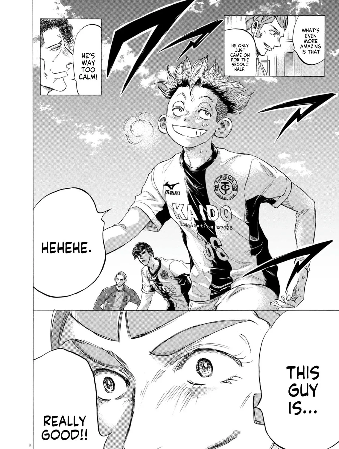 Read Ao Ashi chapter 374 image 11 on Lezhin