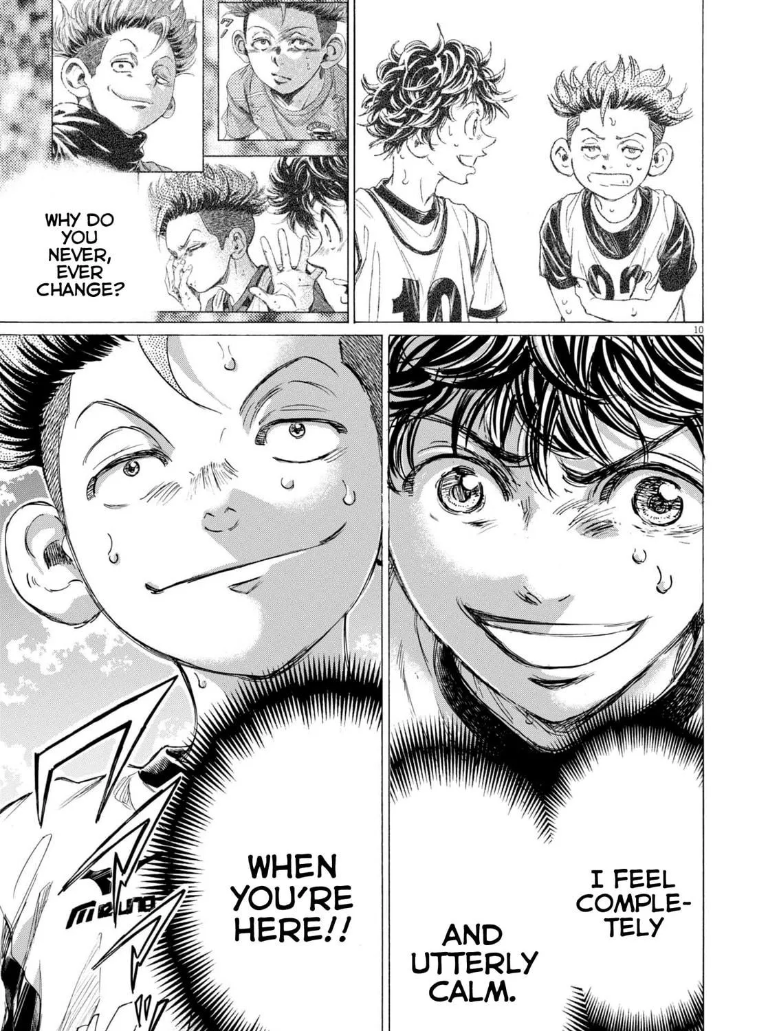 Read Ao Ashi chapter 374 image 21 on Lezhin