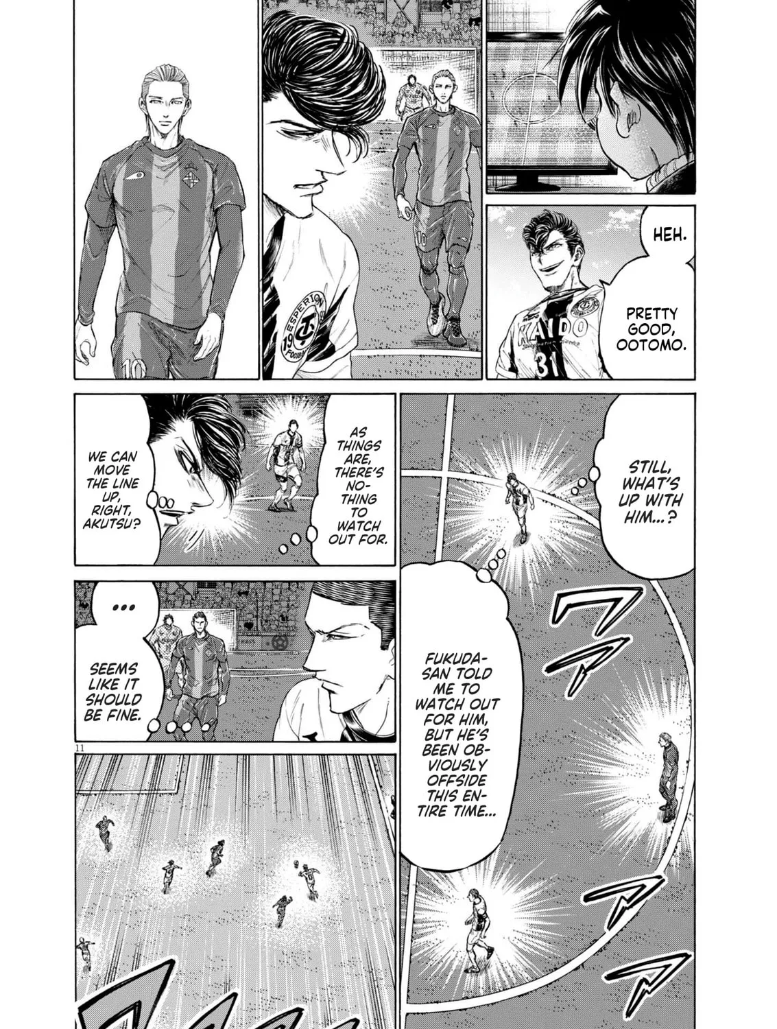 Read Ao Ashi chapter 374 image 23 on Lezhin