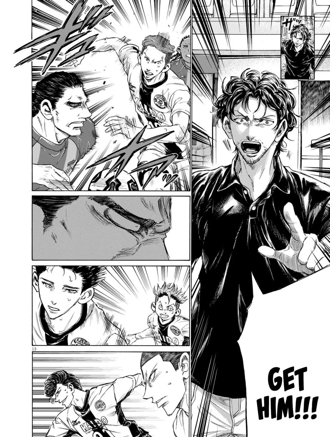 Read Ao Ashi chapter 374 image 27 on Lezhin