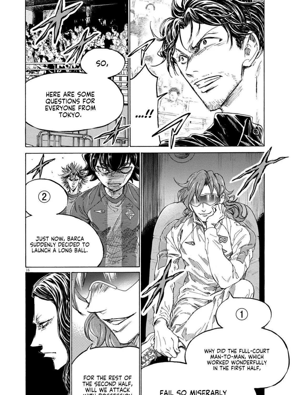 Read Ao Ashi chapter 375 image 31 on Lezhin