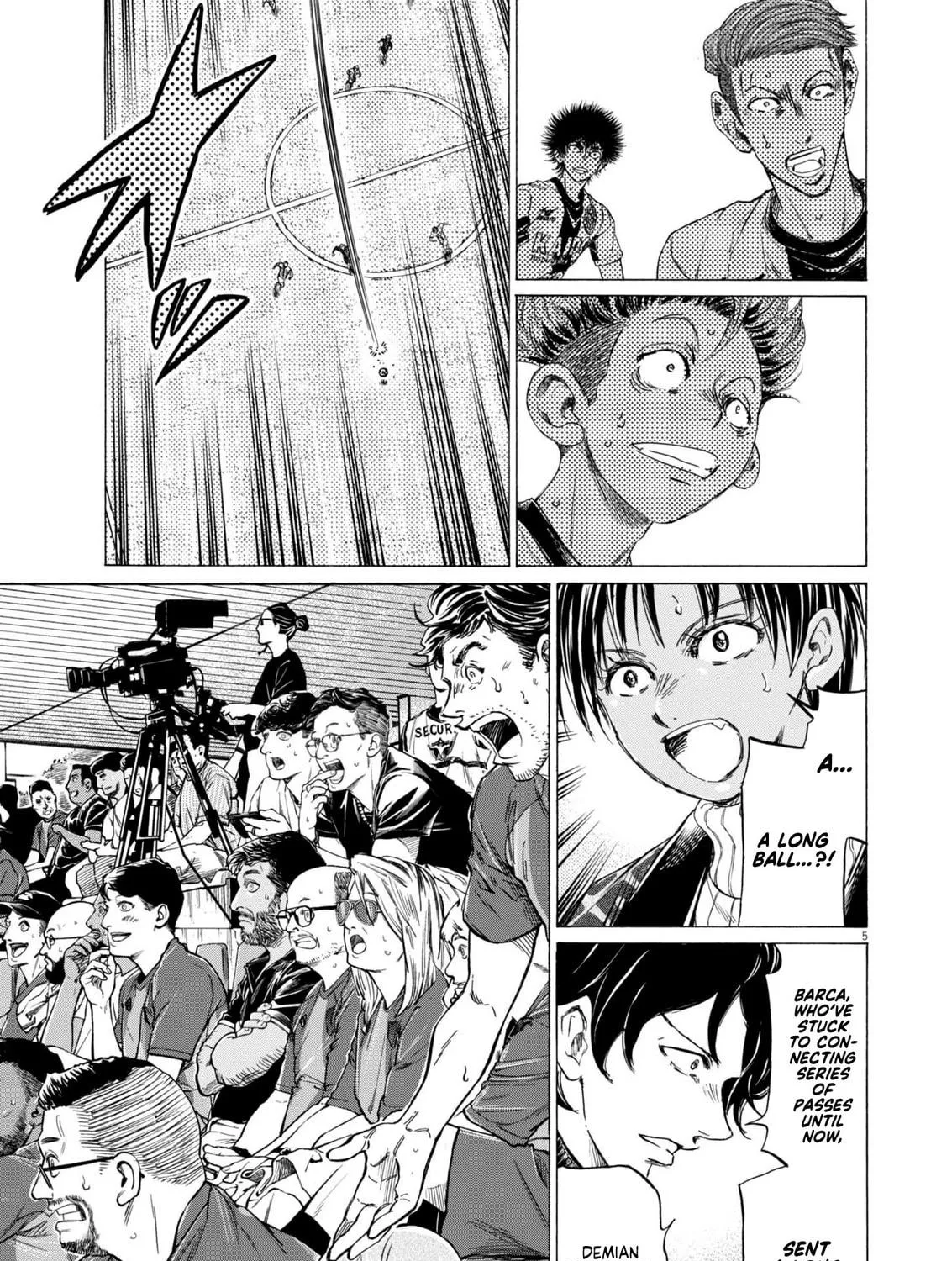 Read Ao Ashi chapter 375 image 9 on Lezhin