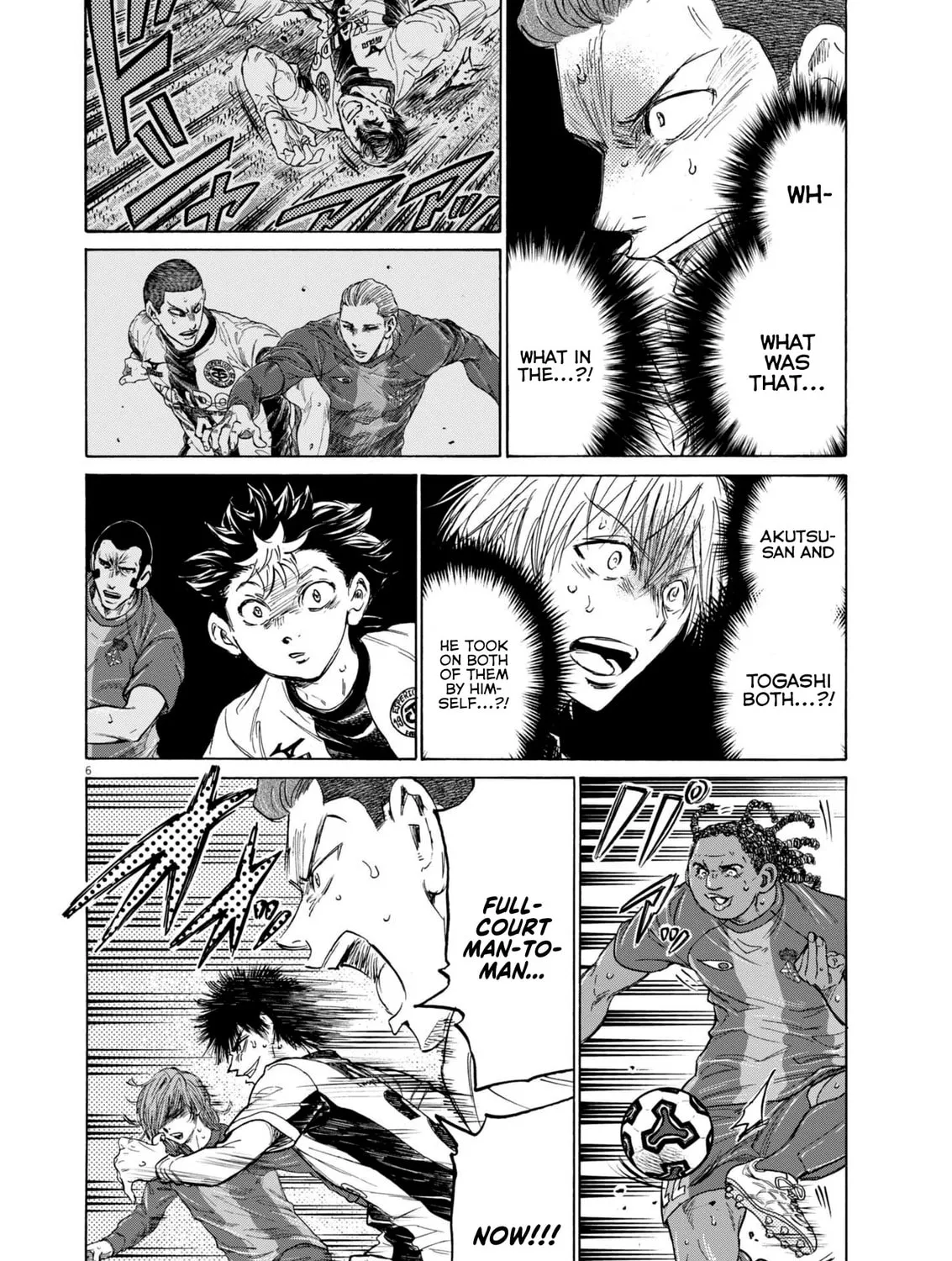 Read Ao Ashi chapter 376 image 11 on Lezhin
