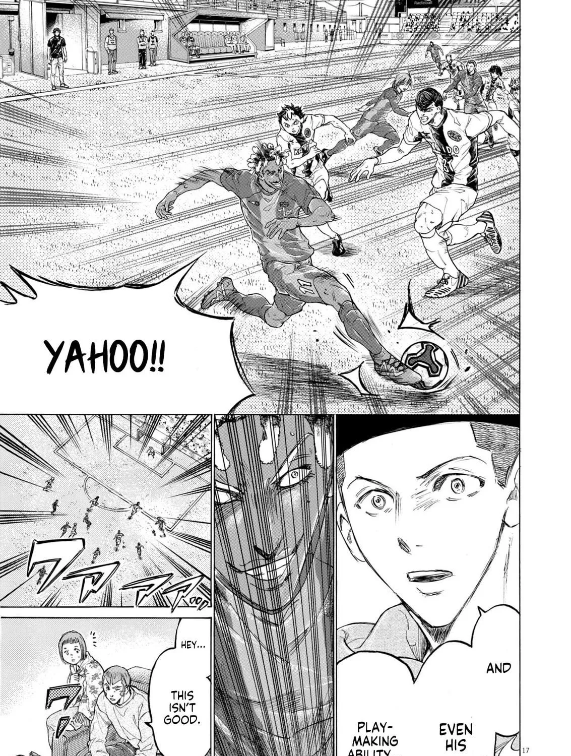 Read Ao Ashi chapter 376 image 33 on Lezhin