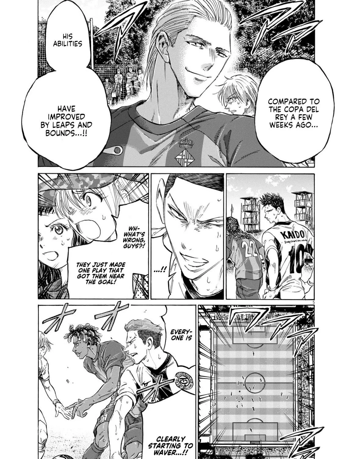 Read Ao Ashi chapter 376 image 9 on Lezhin