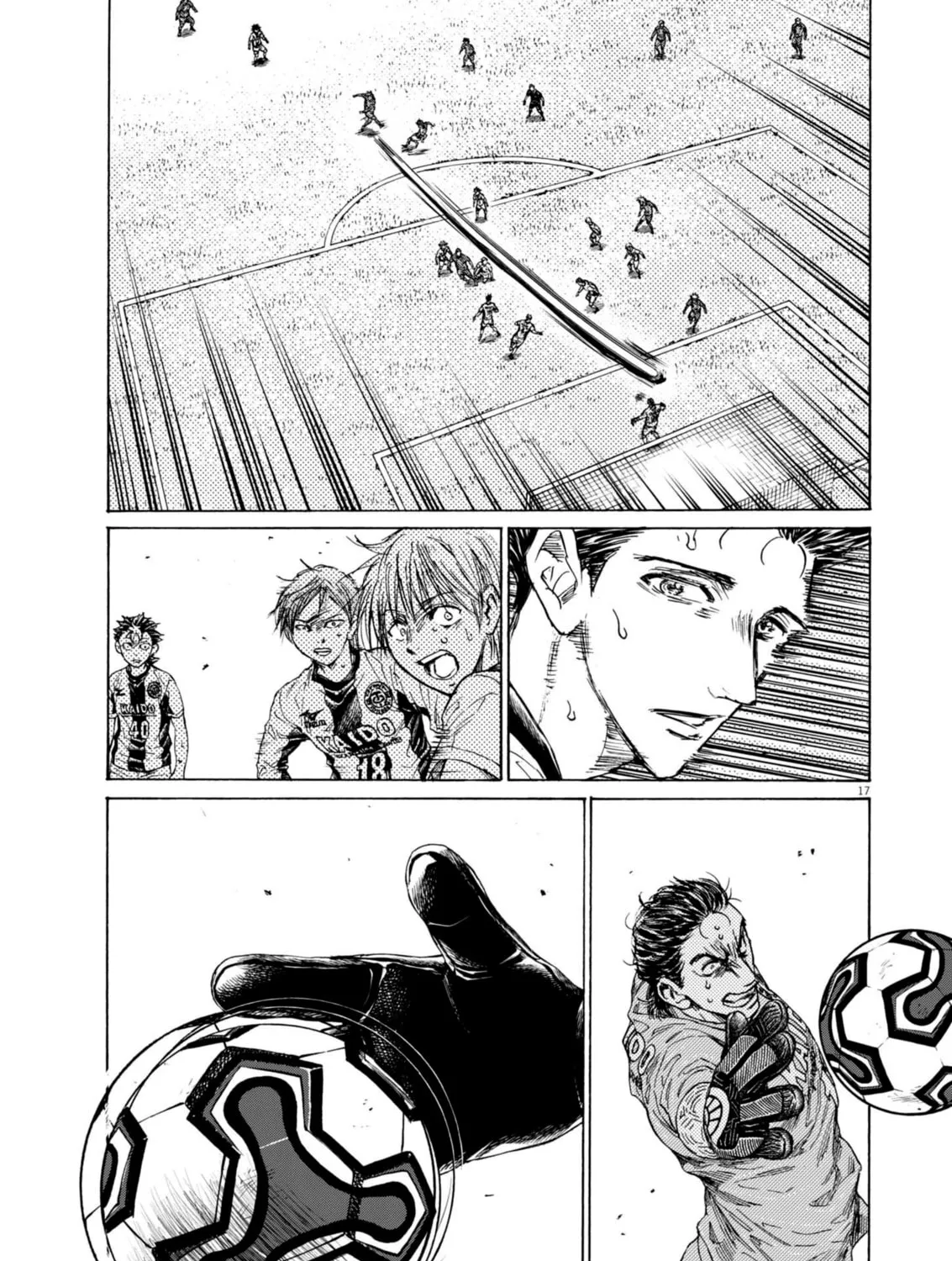 Read Ao Ashi chapter 377 image 31 on Lezhin