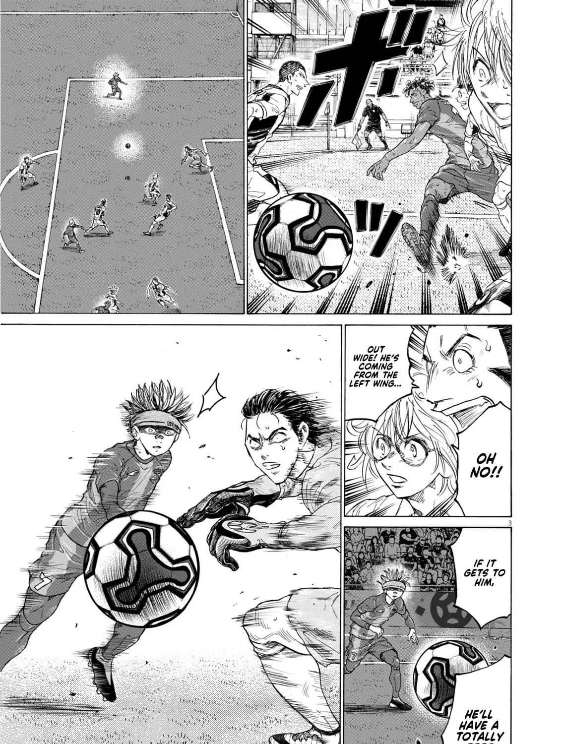 Read Ao Ashi chapter 377 image 5 on Lezhin