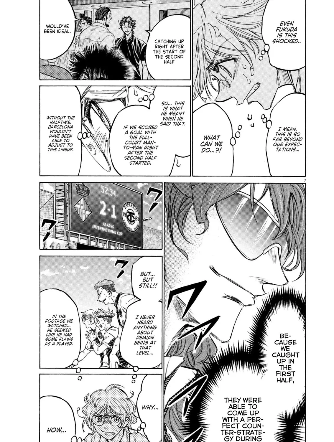 Read Ao Ashi chapter 378 image 13 on Lezhin