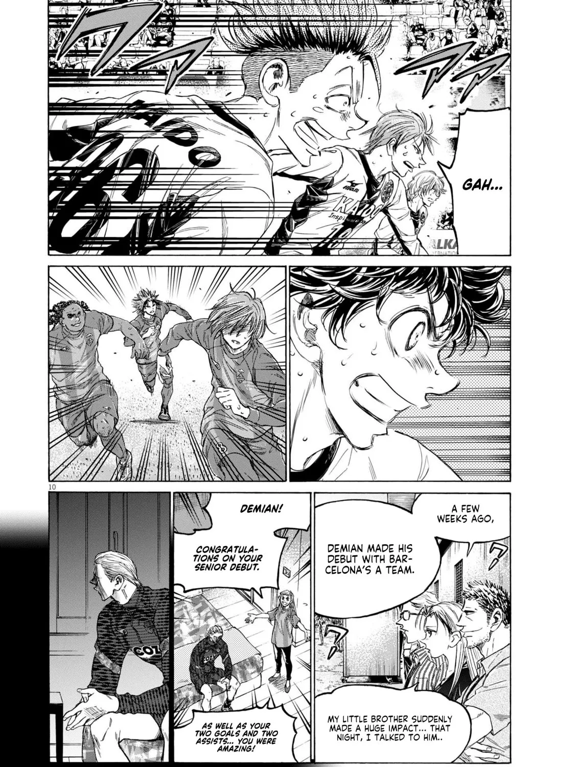 Read Ao Ashi chapter 378 image 19 on Lezhin