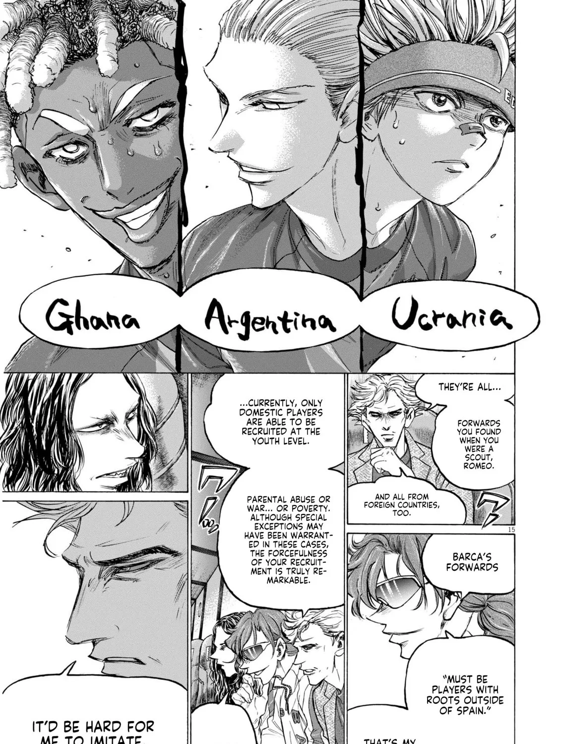 Read Ao Ashi chapter 378 image 29 on Lezhin