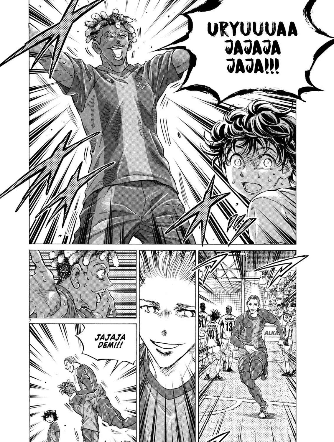 Read Ao Ashi chapter 378 image 3 on Lezhin