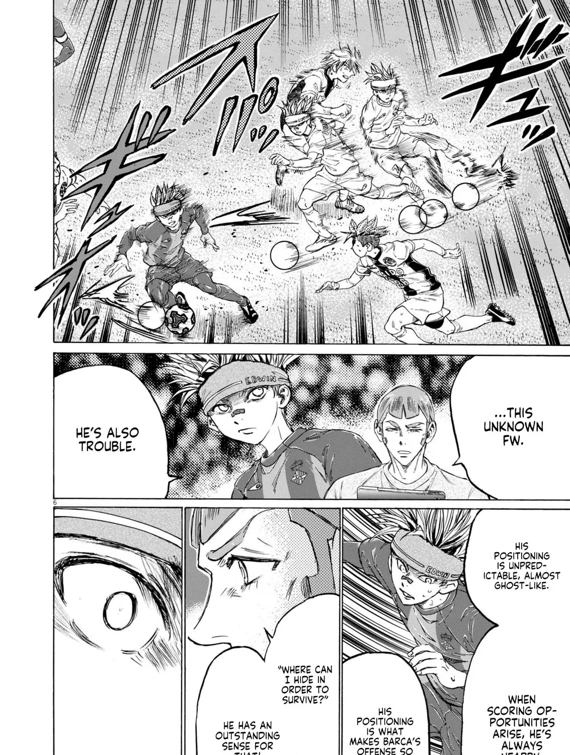 Read Ao Ashi chapter 379 image 11 on Lezhin