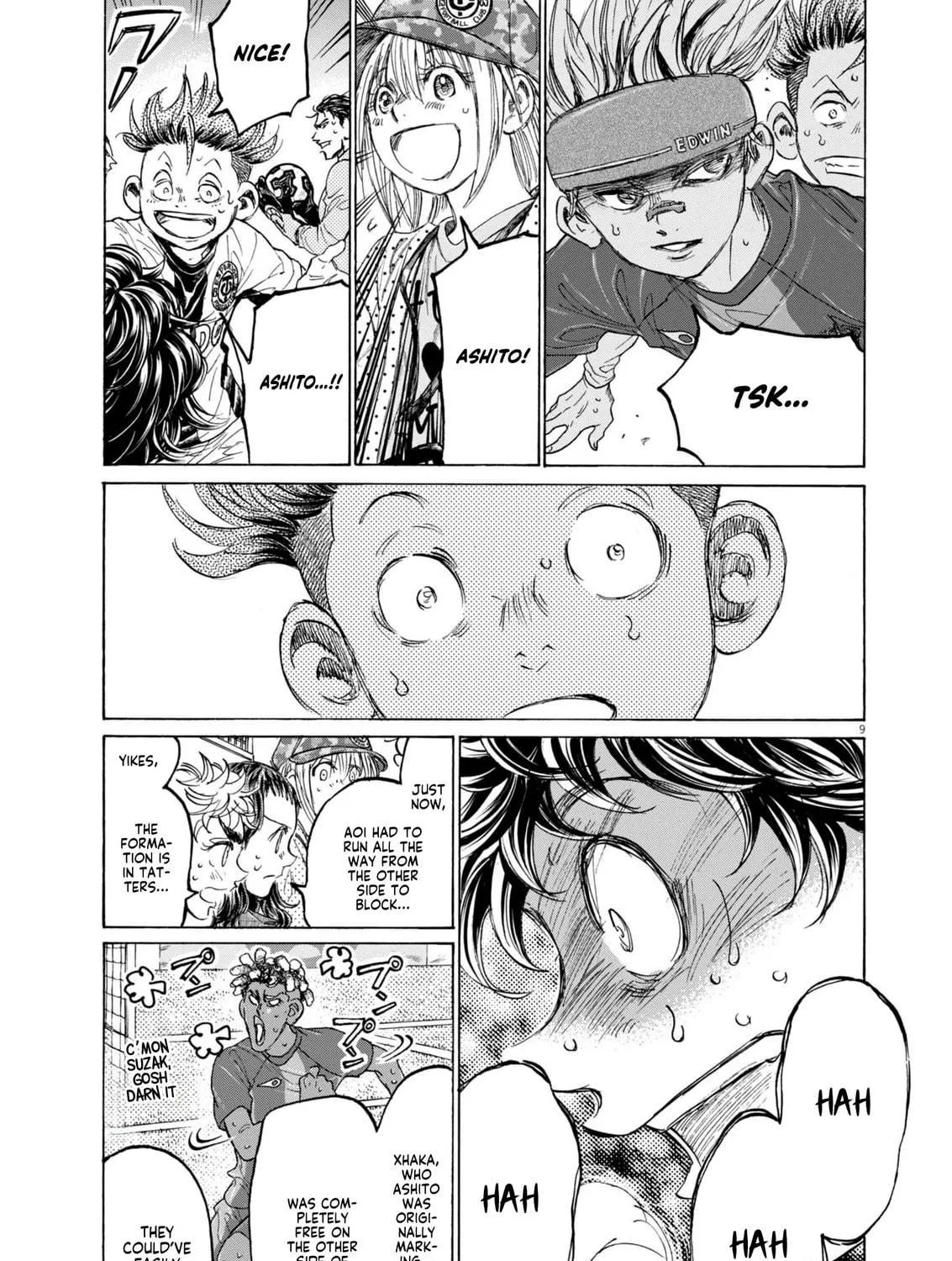 Read Ao Ashi chapter 379 image 17 on Lezhin