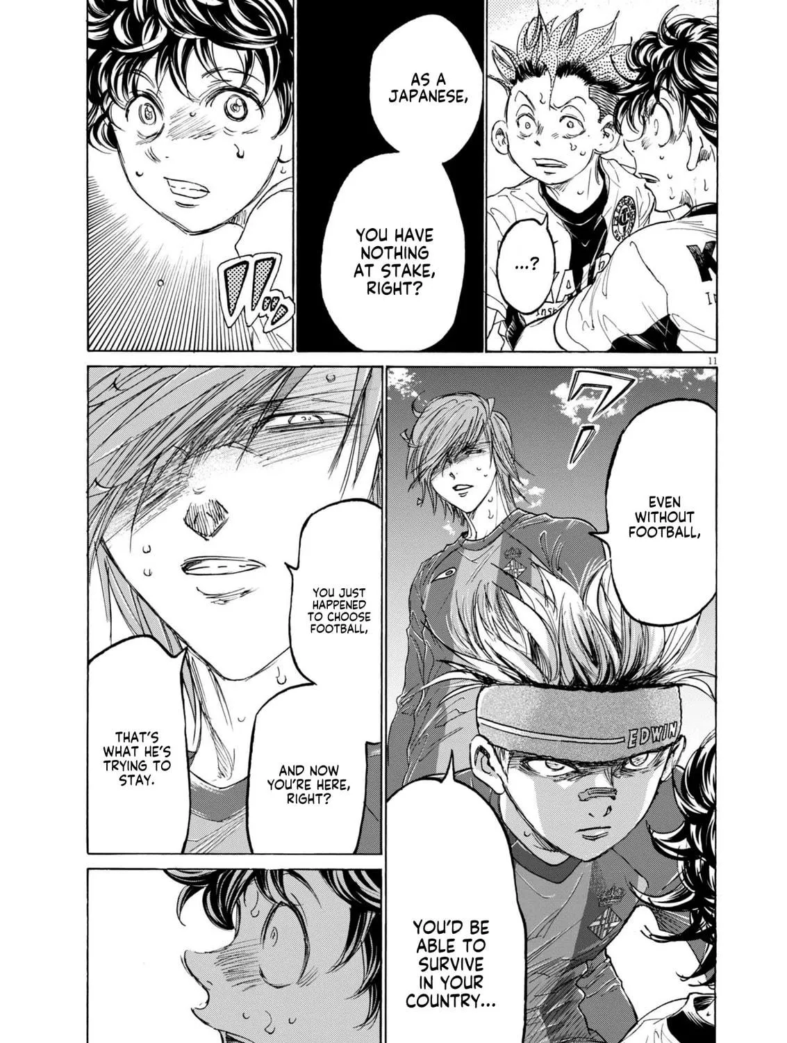 Read Ao Ashi chapter 379 image 21 on Lezhin