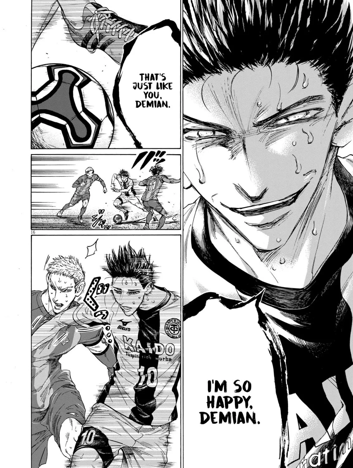 Read Ao Ashi chapter 379 image 31 on Lezhin