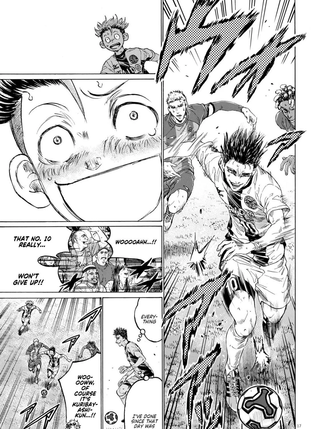 Read Ao Ashi chapter 379 image 33 on Lezhin