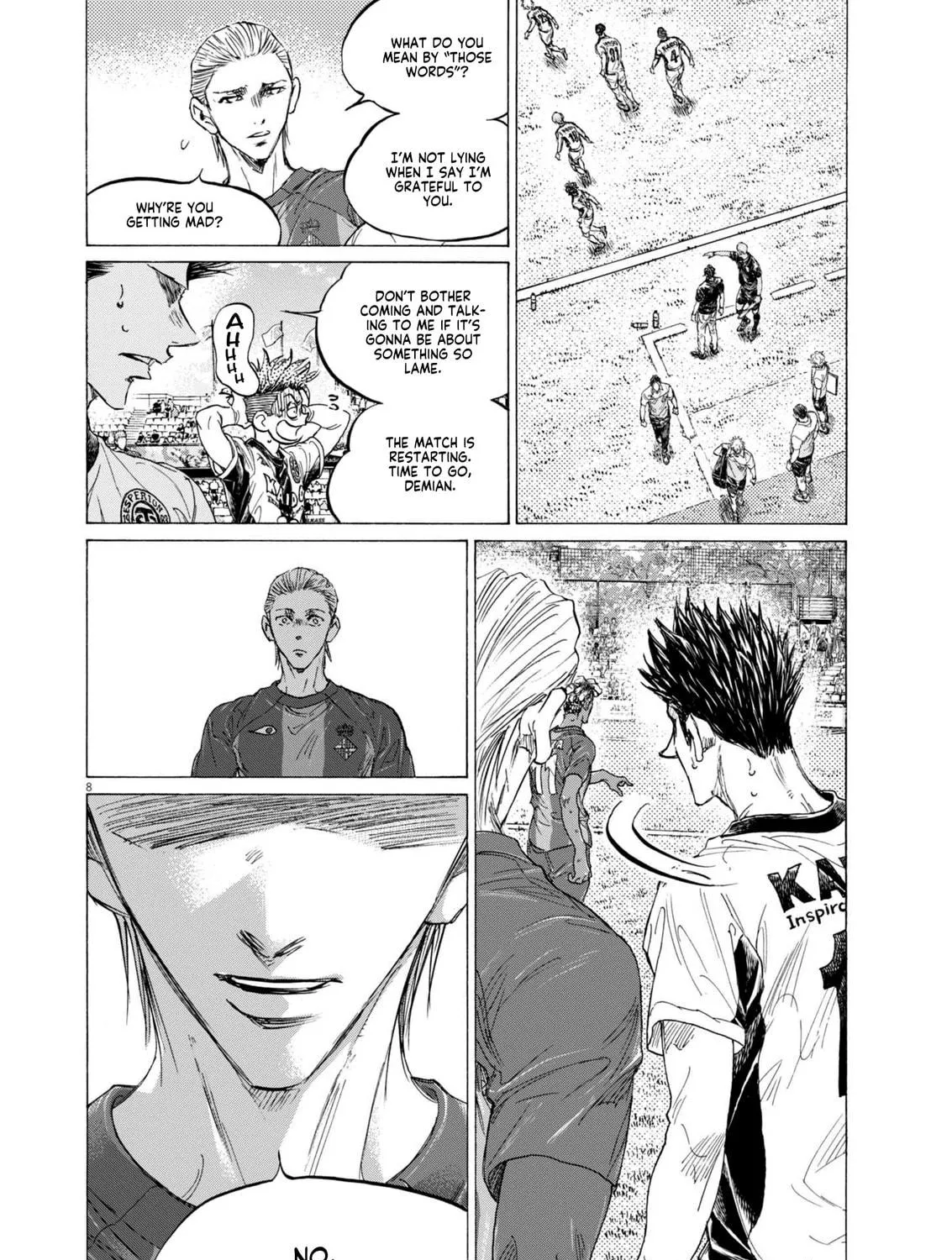 Read Ao Ashi chapter 380 image 15 on Lezhin