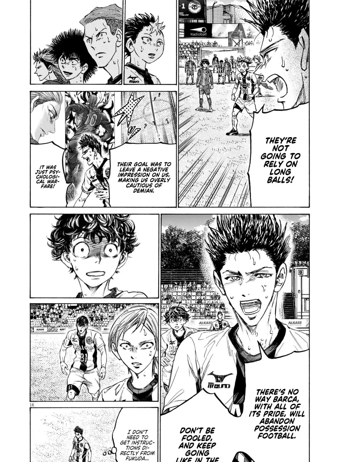 Read Ao Ashi chapter 380 image 31 on Lezhin