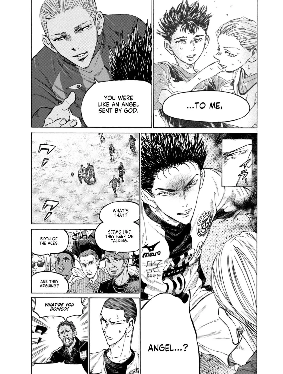 Read Ao Ashi chapter 380 image 5 on Lezhin