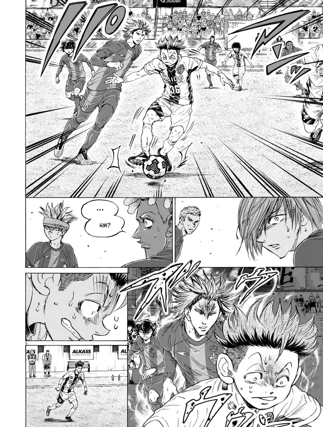 Read Ao Ashi chapter 381 image 11 on Lezhin