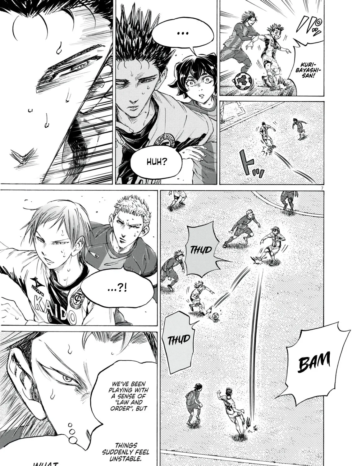 Read Ao Ashi chapter 381 image 13 on Lezhin