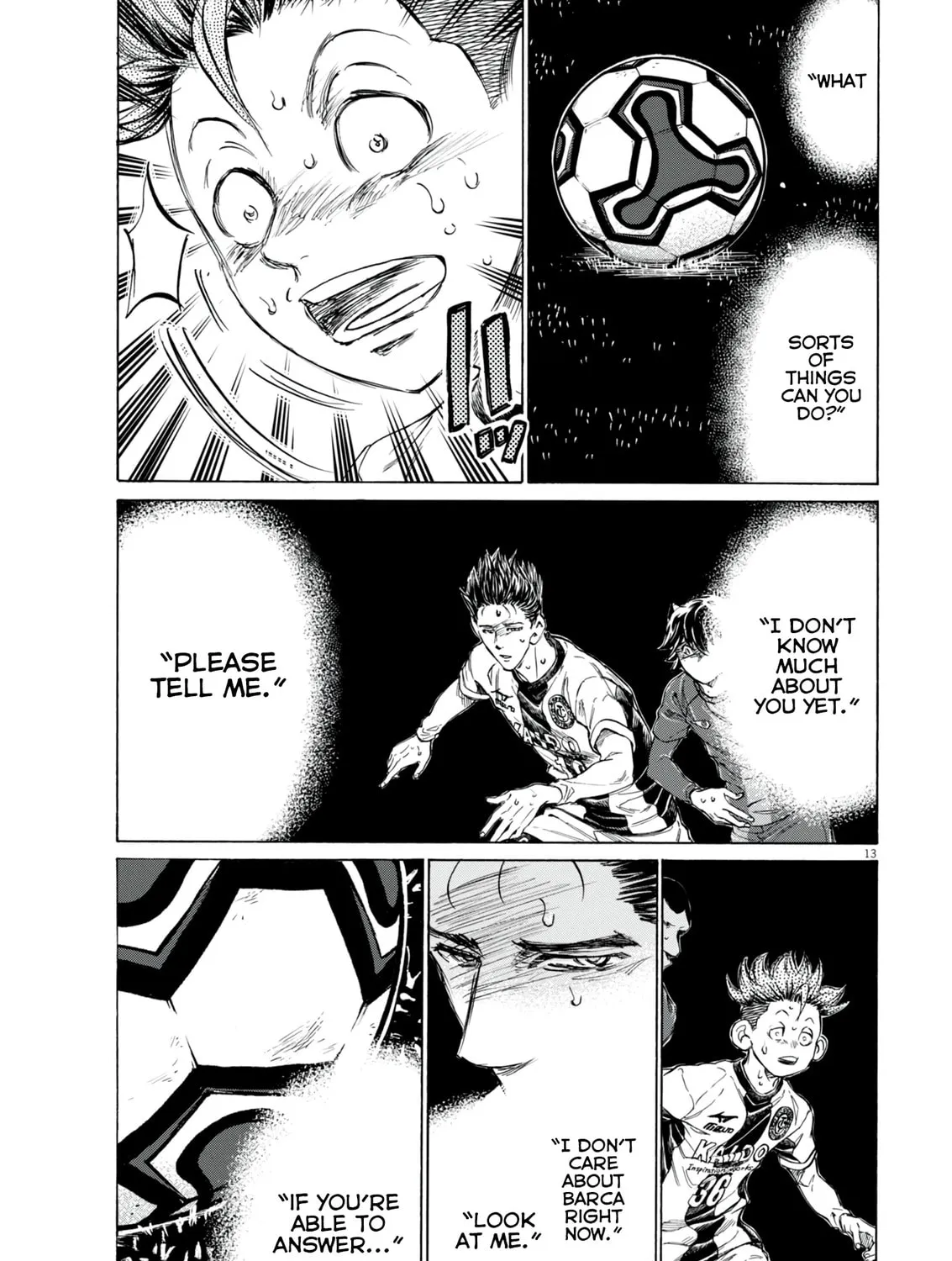 Read Ao Ashi chapter 381 image 25 on Lezhin