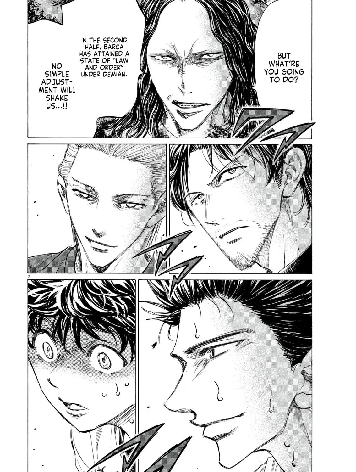 Read Ao Ashi chapter 381 image 3 on Lezhin