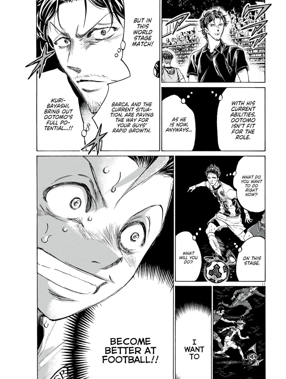 Read Ao Ashi chapter 381 image 33 on Lezhin