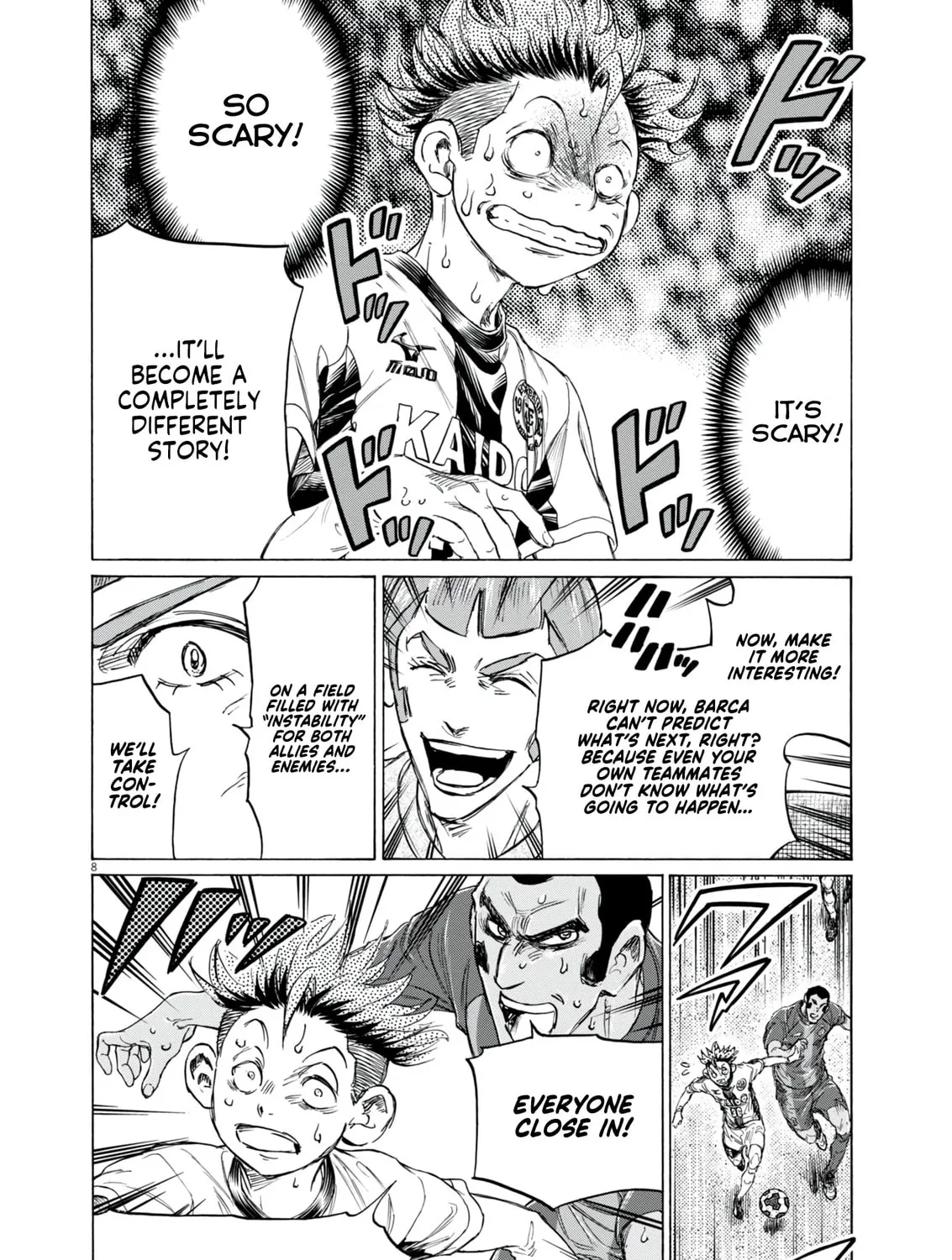 Read Ao Ashi chapter 382 image 13 on Lezhin