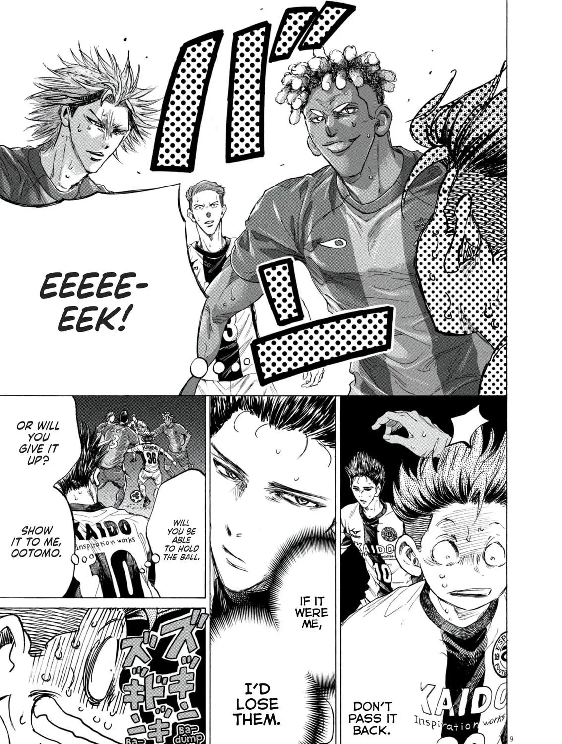 Read Ao Ashi chapter 382 image 15 on Lezhin
