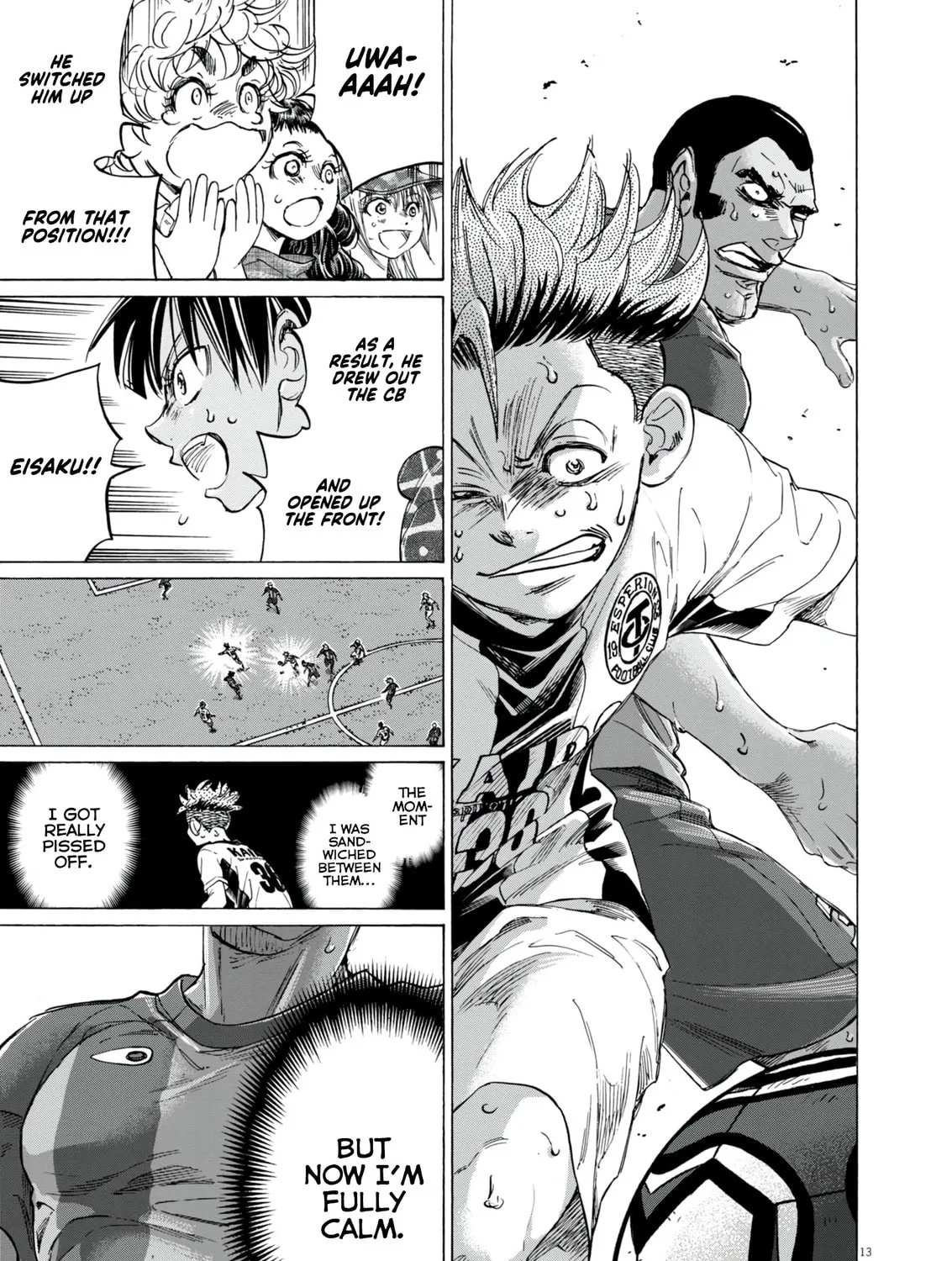 Read Ao Ashi chapter 382 image 23 on Lezhin