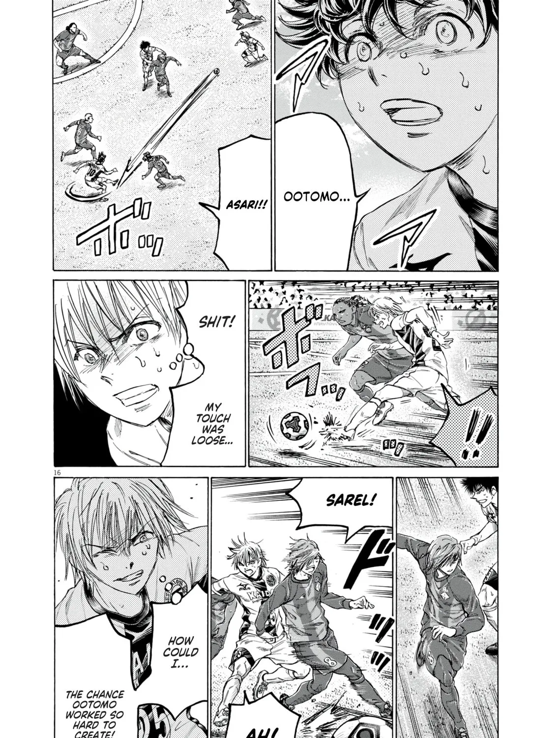 Read Ao Ashi chapter 382 image 29 on Lezhin