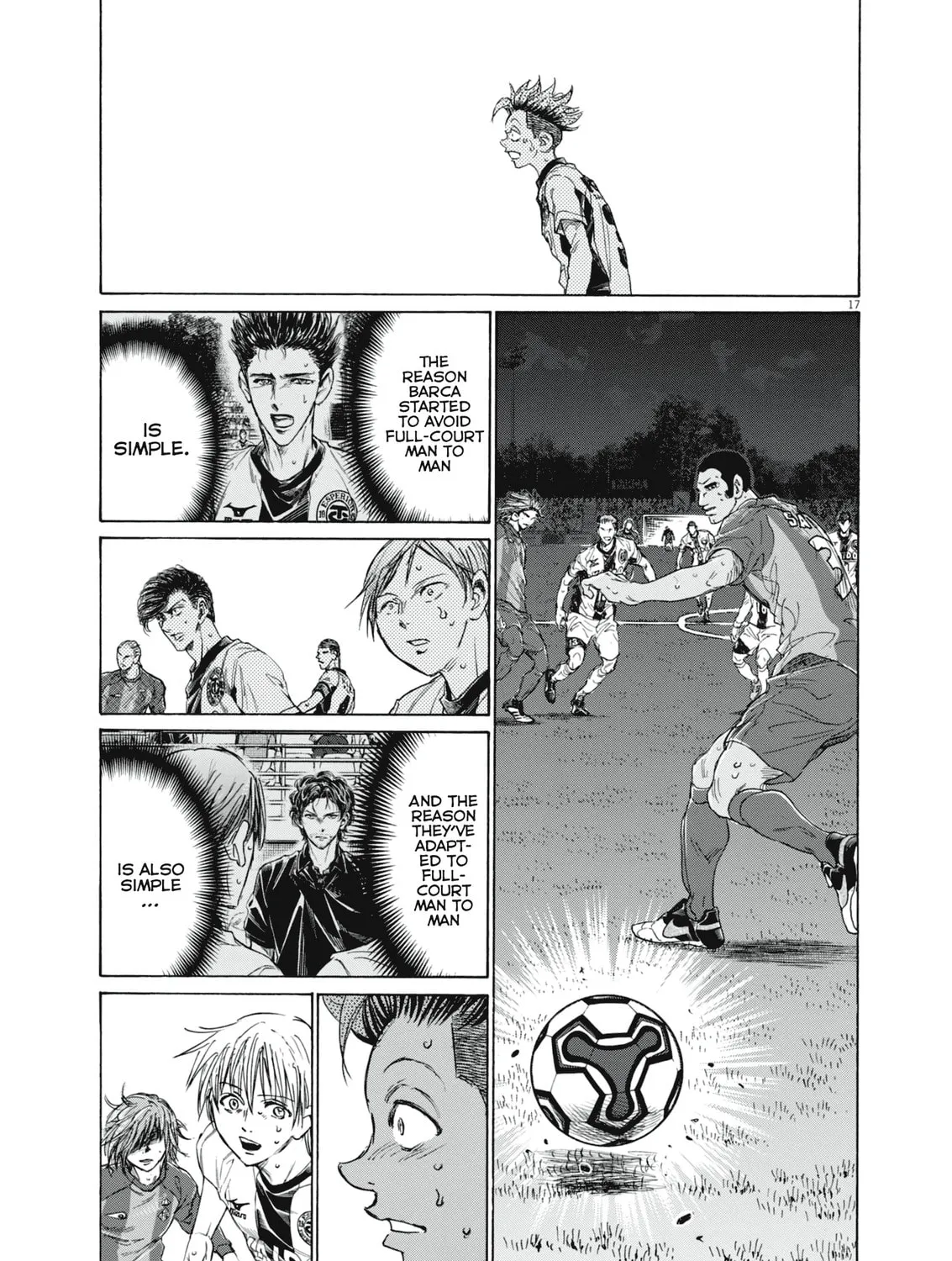Read Ao Ashi chapter 382 image 31 on Lezhin