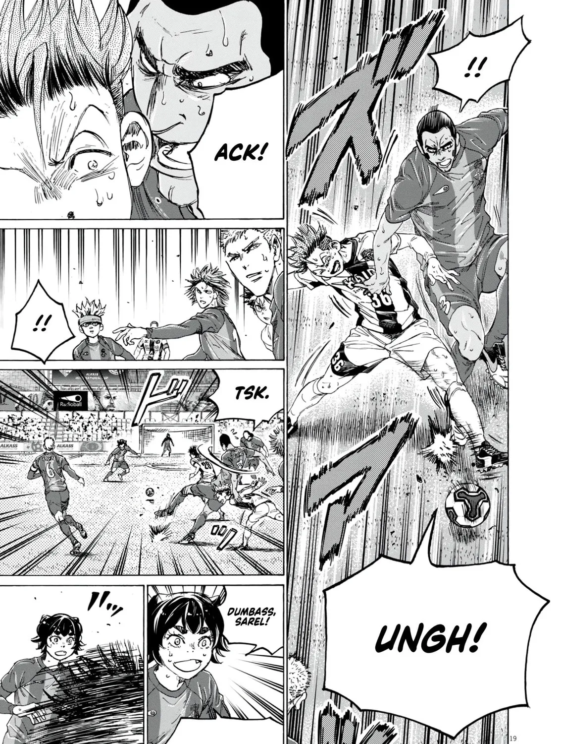 Read Ao Ashi chapter 382 image 35 on Lezhin